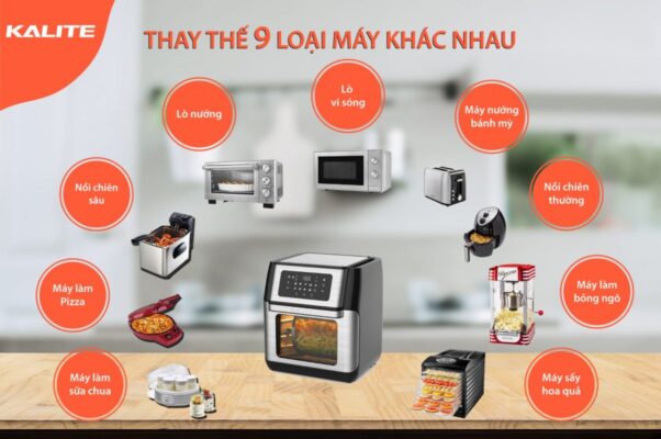 Nồi chiên không dầu KALITE Q10