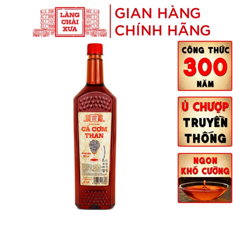 Nước mắm cá cơm than-thế giới nước Chấm