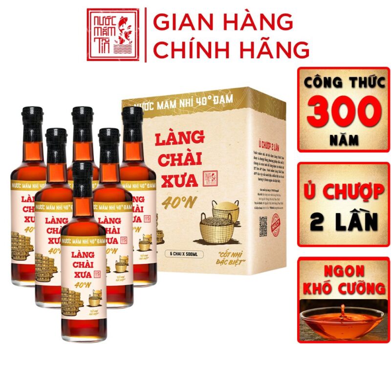 Nước mắm nhỉ nhãn vàng - thế giới nước Chấm